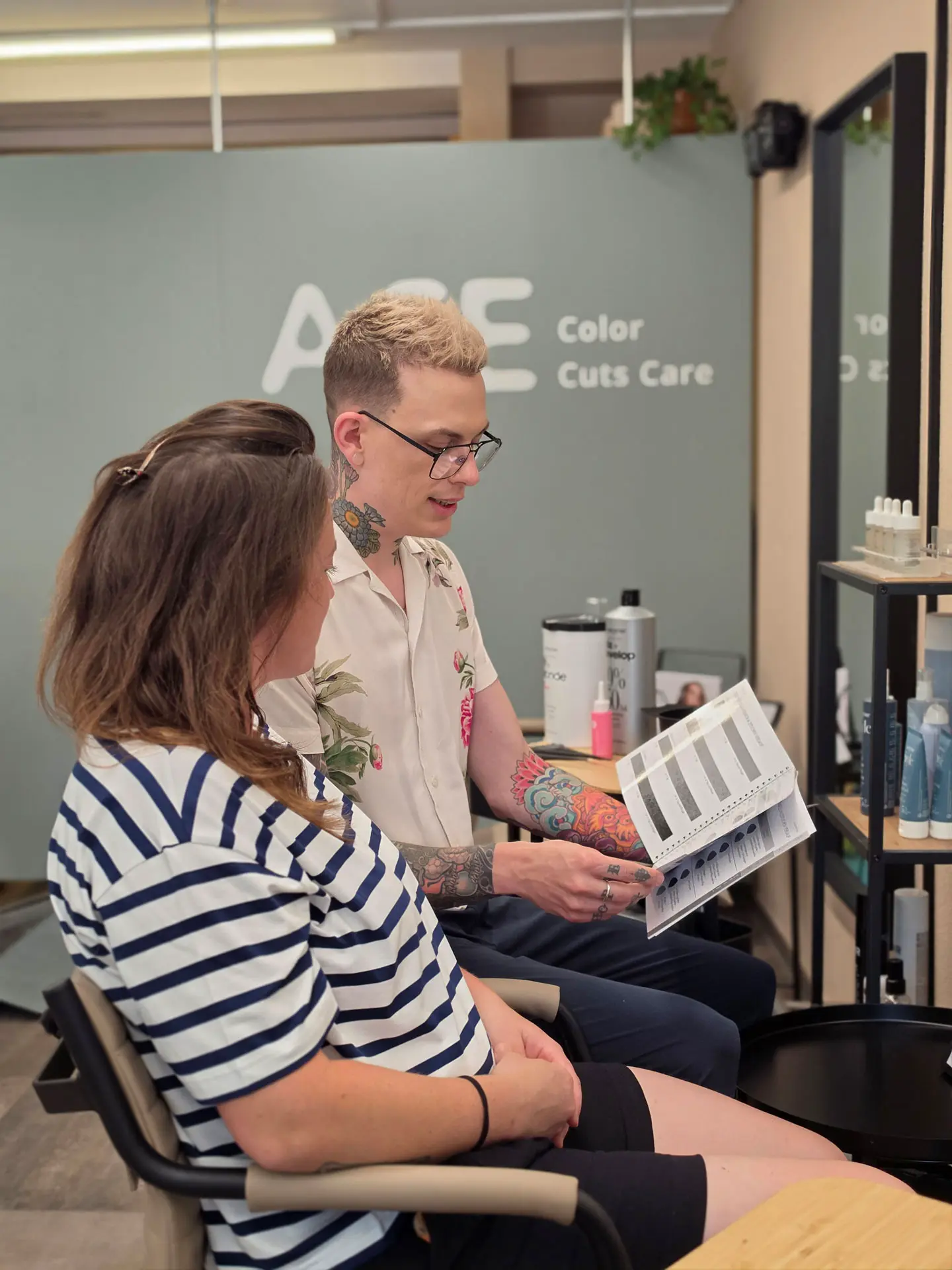 ACE Unterseen Thun Coiffeur La Biosthétique Beratung 01