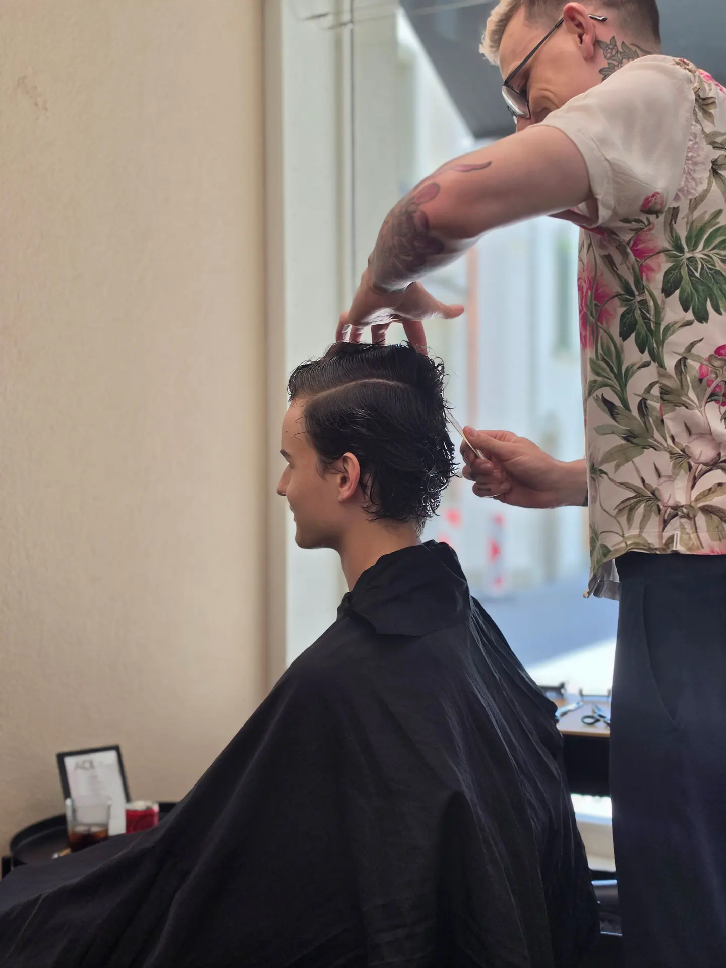 ACE Unterseen Thun Coiffeur La Biosthétique Haarschnitt 01