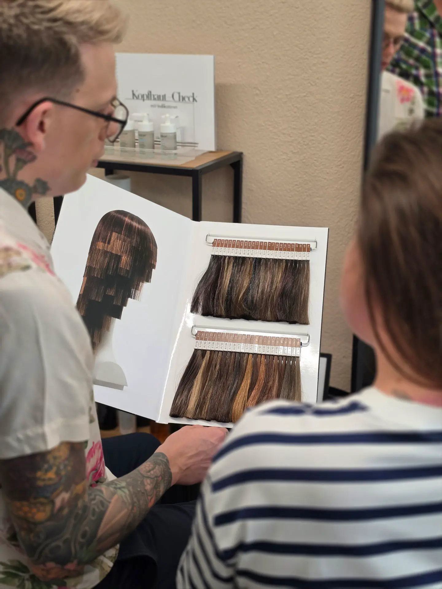 ACE Unterseen Thun Coiffeur La Biosthétique Salon Beratung
